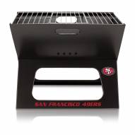 San Francisco 49ers Portable Charcoal X-Grill