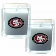 San Francisco 49ers Scented Candle Set
