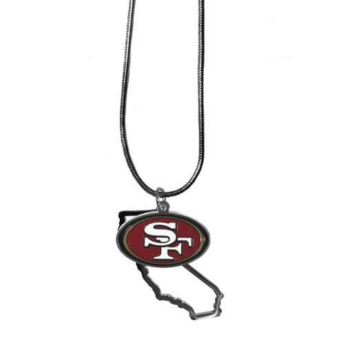 San Francisco 49ers State Charm Necklace