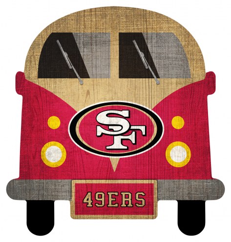 San Francisco 49ers Team Bus Sign
