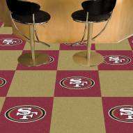 San Francisco 49ers Team Carpet Tiles