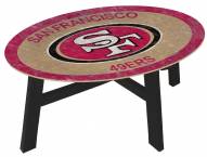 San Francisco 49ers Team Color Coffee Table