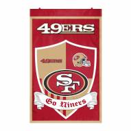 San Francisco 49ers Team Shield Banner