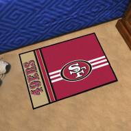 San Francisco 49ers Uniform Inspired Starter Rug