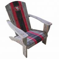 San Francisco 49ers Wooden Adirondack Chair