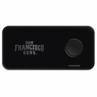 San Francisco Dons 3 in 1 Glass Wireless Charge Pad