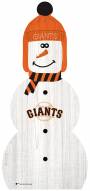 San Francisco Giants 31" Snowman Leaner