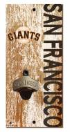 San Francisco Giants 6" x 12" Distressed Bottle Opener