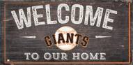 San Francisco Giants 6" x 12" Welcome Sign