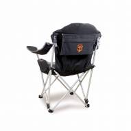 San Francisco Giants Black Reclining Camp Chair