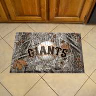 San Francisco Giants Camo Scraper Door Mat