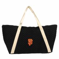 San Francisco Giants Chevron Stitch Weekender Bag