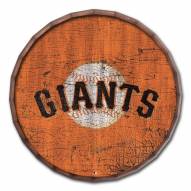 San Francisco Giants Cracked Color 16" Barrel Top