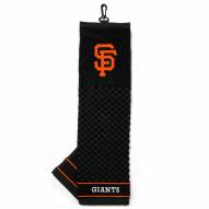 San Francisco Giants Embroidered Golf Towel