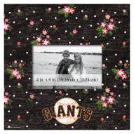 San Francisco Giants Floral 10" x 10" Picture Frame