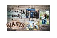 San Francisco Giants I Love My Family Clip Frame