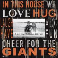 San Francisco Giants In This House 10" x 10" Picture Frame