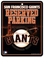 San Francisco Giants Metal Parking Sign