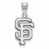 San Francisco Giants Sterling Silver Medium Pendant