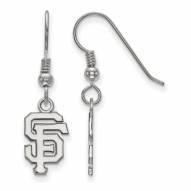 San Francisco Giants Sterling Silver Small Dangle Earrings