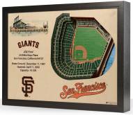 San Francisco Giants 25-Layer StadiumViews 3D Wall Art