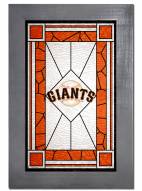 San Francisco Giants Stained Glass with Frame