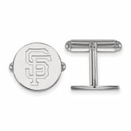 San Francisco Giants Sterling Silver Cuff Links