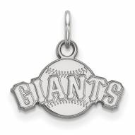 San Francisco Giants Sterling Silver Extra Small Pendant