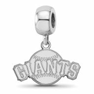 San Francisco Giants Sterling Silver Small Dangle Bead