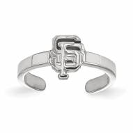 San Francisco Giants Sterling Silver Toe Ring