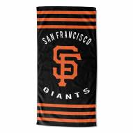 San Francisco Giants Stripes Beach Towel
