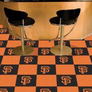 San Francisco Giants Team Carpet Tiles