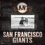 San Francisco Giants Team Name 10" x 10" Picture Frame