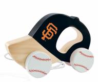 San Francisco Giants Wood Push & Pull Toy