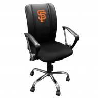 San Francisco Giants XZipit Curve Desk Chair with Secondary Logo
