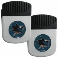 San Jose Sharks Clip Magnet with Bottle Opener, 2 pack