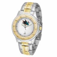 San Jose Sharks Competitor Two-Tone Men's Watch