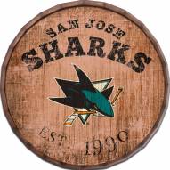 San Jose Sharks Established Date 16" Barrel Top