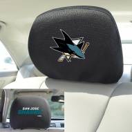 San Jose Sharks Headrest Covers