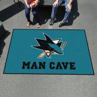 San Jose Sharks Man Cave Ulti-Mat Rug