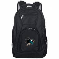 San Jose Sharks Laptop Travel Backpack