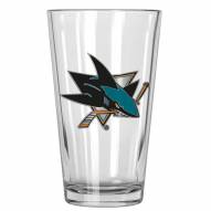 San Jose Sharks NHL Pint Glass - Set of 2