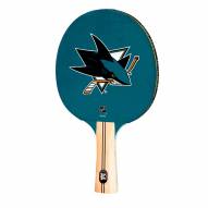 San Jose Sharks Ping Pong Paddle