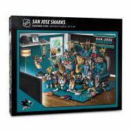San Jose Sharks Purebred Fans "A Real Nailbiter" 500 Piece Puzzle