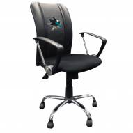 San Jose Sharks XZipit Curve Desk Chair