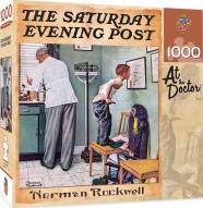 Saturday Evening Post At the Doctor's 1000 Piece Puzzle
