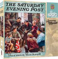 Saturday Evening Post Homecoming Marine 1000 Piece Puzzle