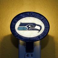 Seattle Seahawks NFL Stained Glass Night Light