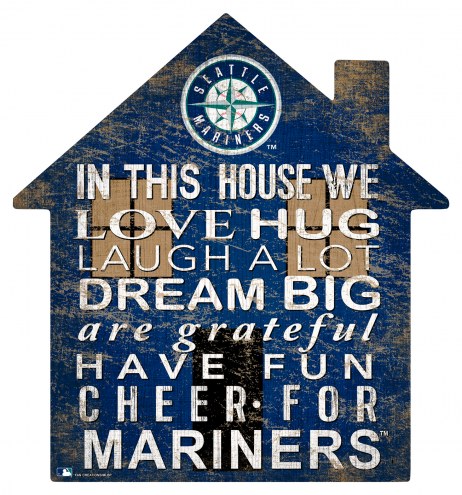 Seattle Mariners 12&quot; House Sign