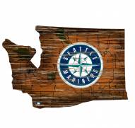 Seattle Mariners 12" Roadmap State Sign